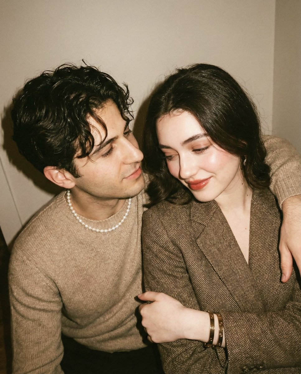 90年代复古胶片情侣直闪氛围感自拍