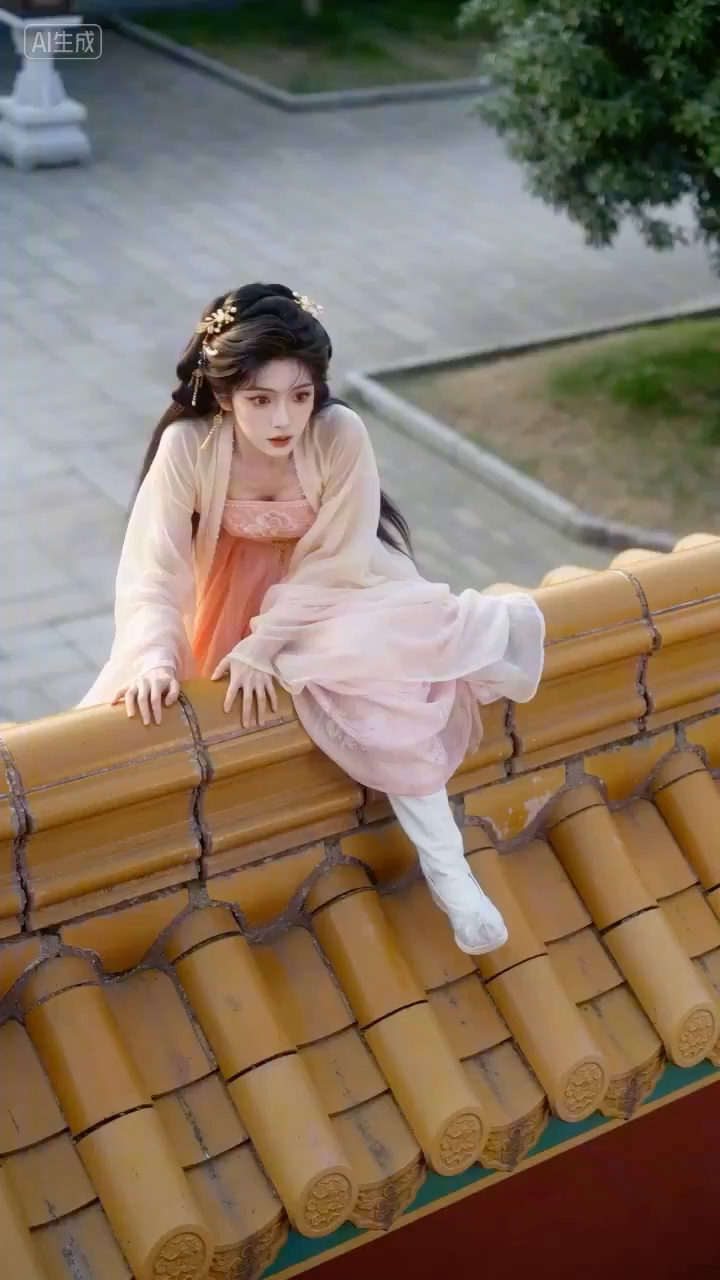 逃婚名场面 - 摄政王接住落墙新娘