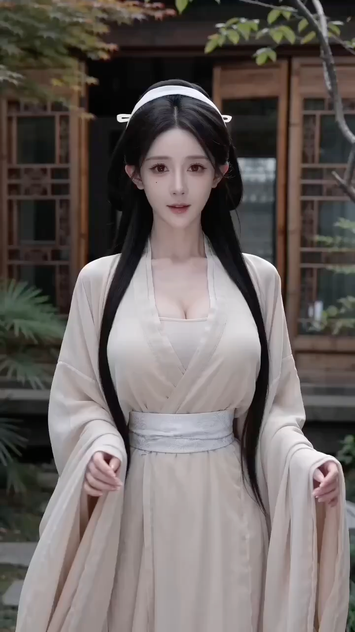 古风少女十秒丝滑变装短片