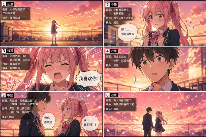 智能动画分镜生成器