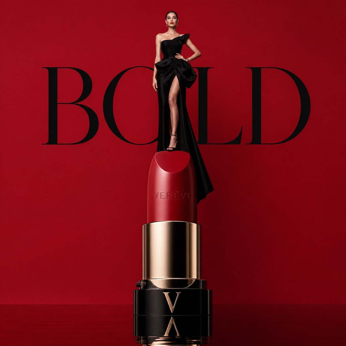 前卫奢华美妆广告大片