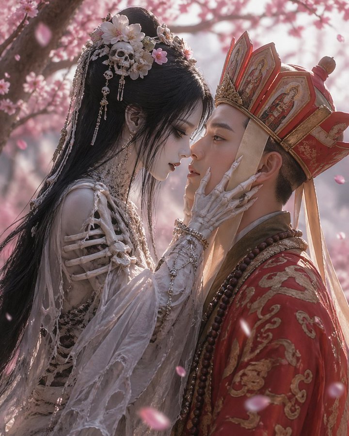 白骨精朱砂点额动人瞬间