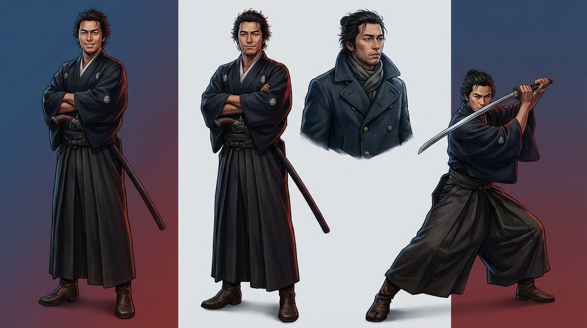 幕末武士特工团绝密档案插画