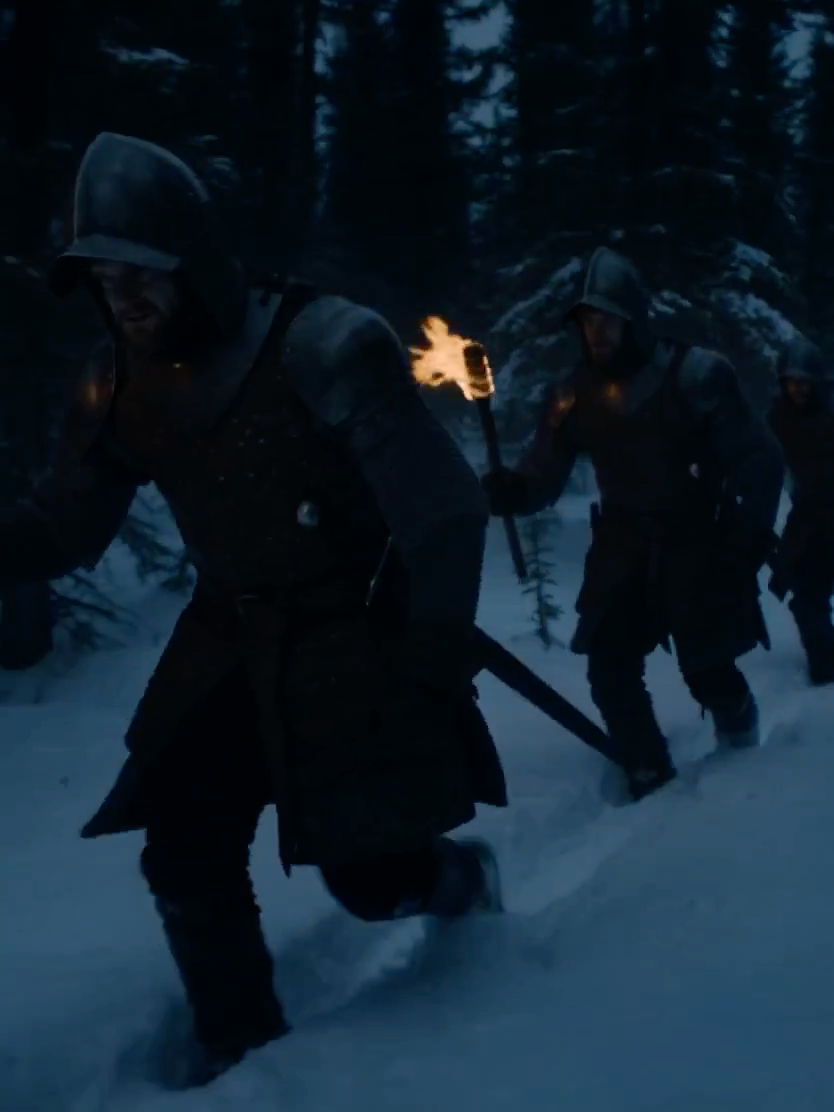 黑松林中如钝刀刮骨般的寒风