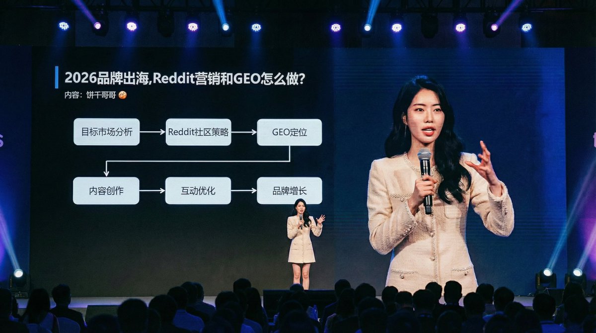舞台演讲纪实：科技峰会上的发言者