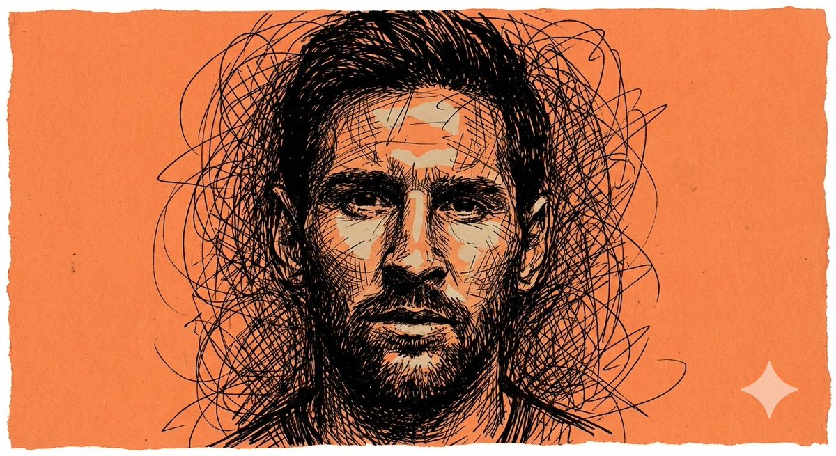 原始狂乱的墨水面部海报