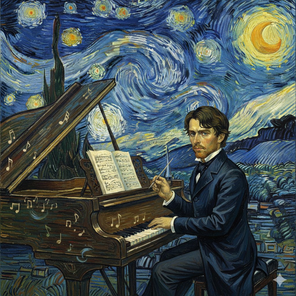 肖邦星空下的钢琴狂想曲