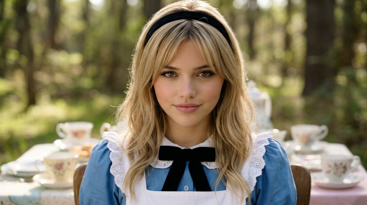 电影特写：自信神秘的爱丽丝