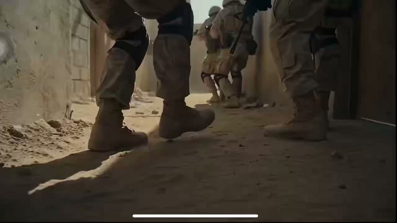 电影质感的中东战场硝烟弥漫