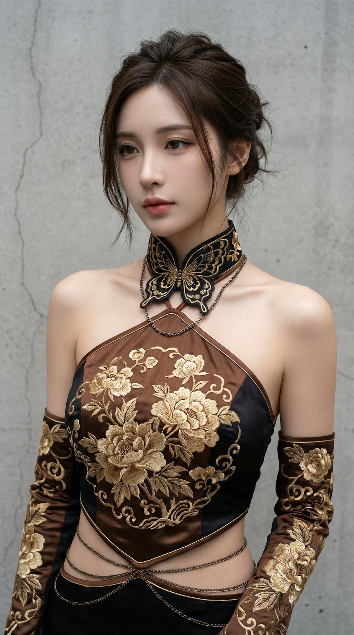 新中式赛博美学女性时尚人像