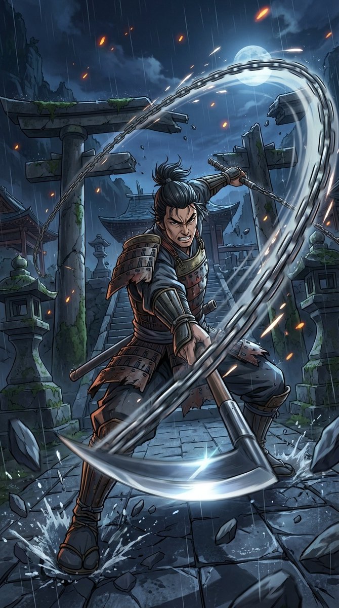 锁镰武士：电影感动态战斗