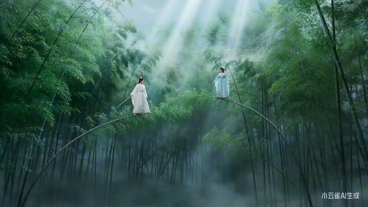 月光竹林剑客