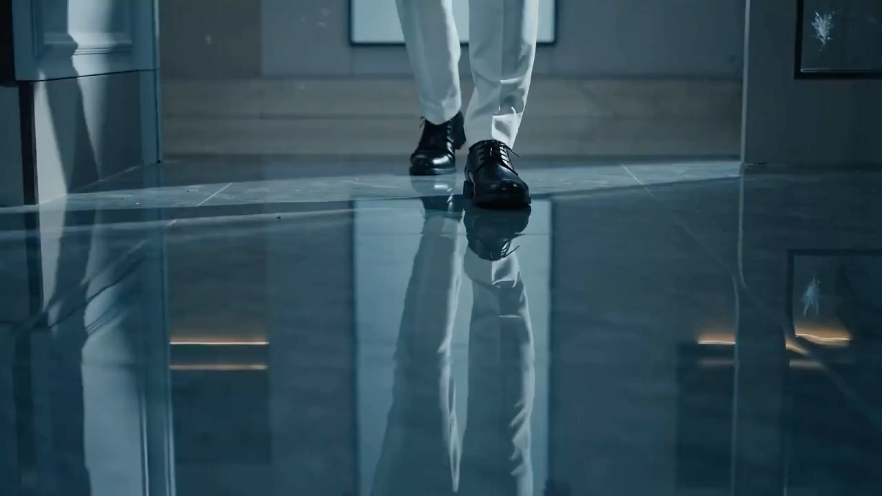 冷峻大佬夜幕烟雾压迫感登场