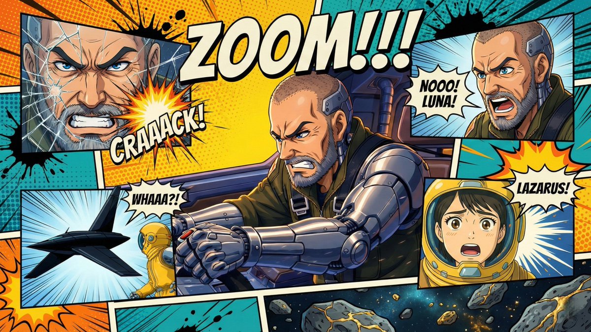 ZOOM!!! 漫画海报