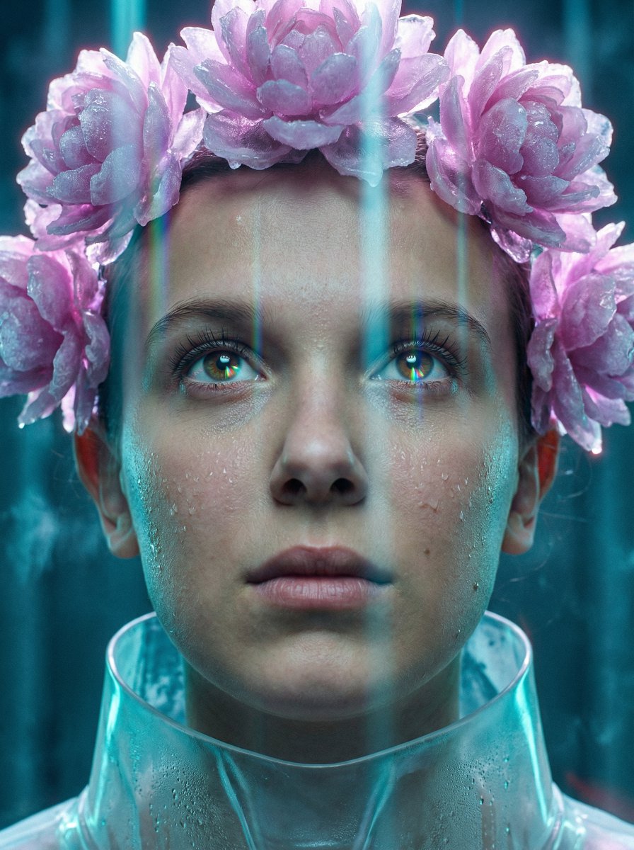 冰封牡丹光环下的赛博先知