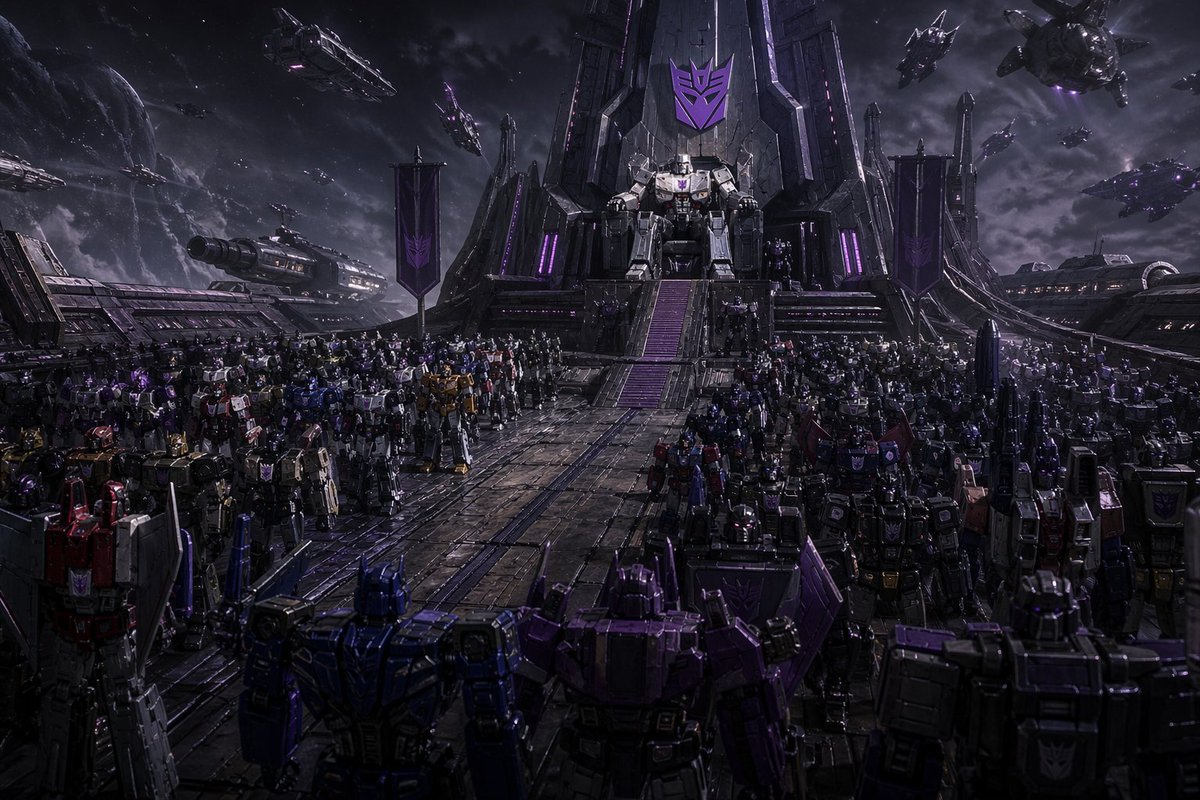 霸天虎外星战舰列阵图