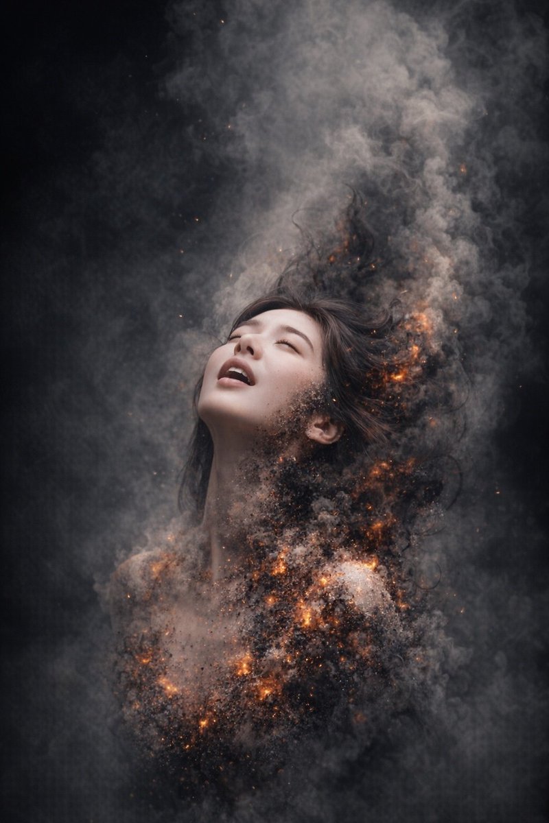 化为烟雾与灰烬的超脱瞬间