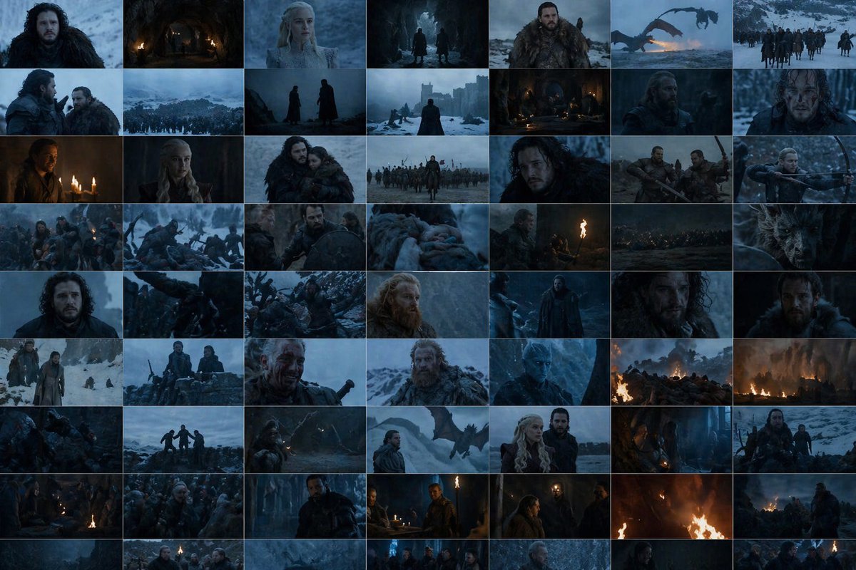 史诗电影连贯动作定格画册