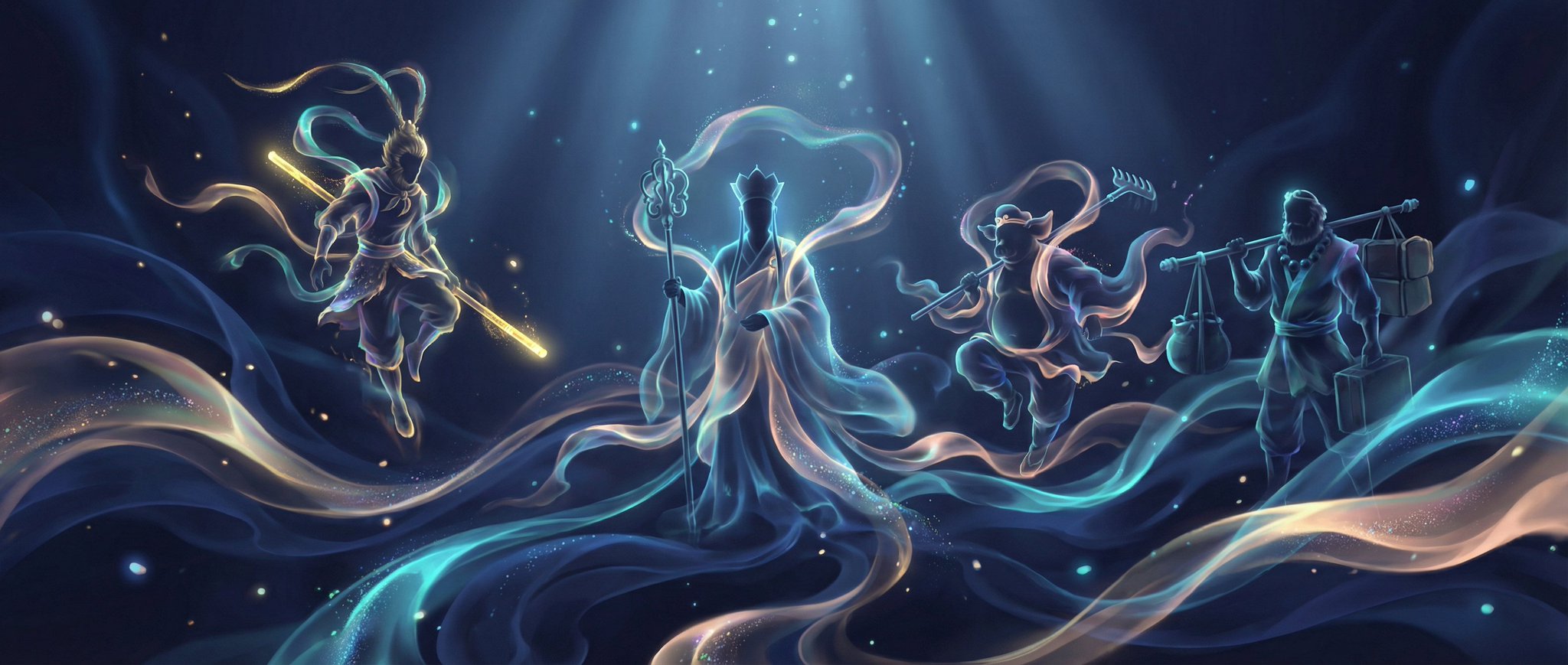 西游师徒·飘逸汉服灵韵