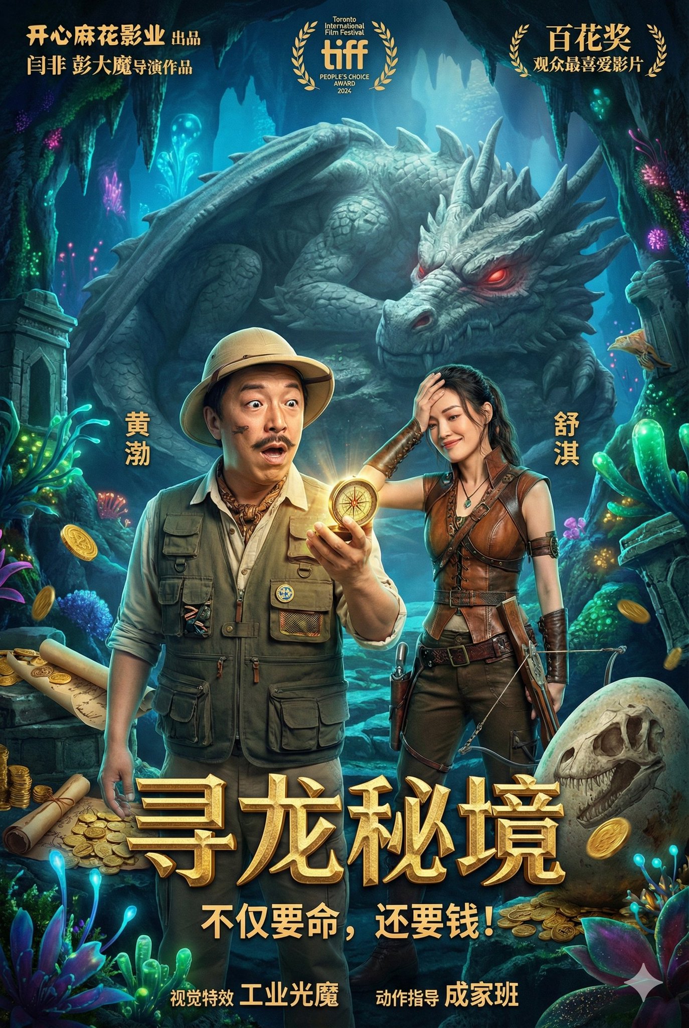 寻龙秘境：奇幻喜剧冒险海报
