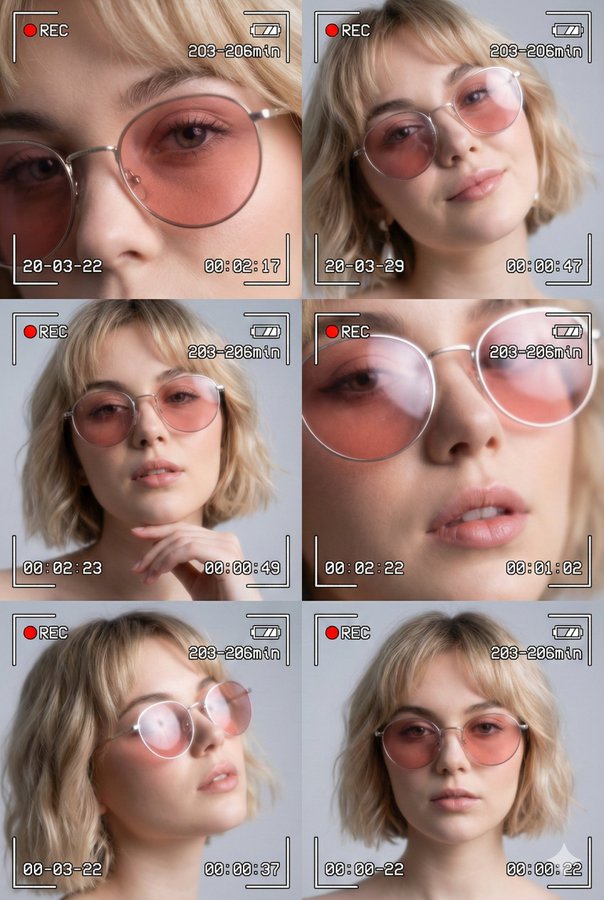 梦幻Z世代录像拼贴肖像