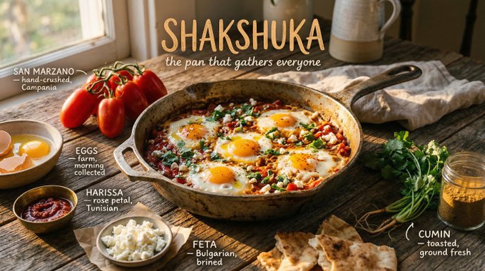 黄金光影下的超写实乡村美食