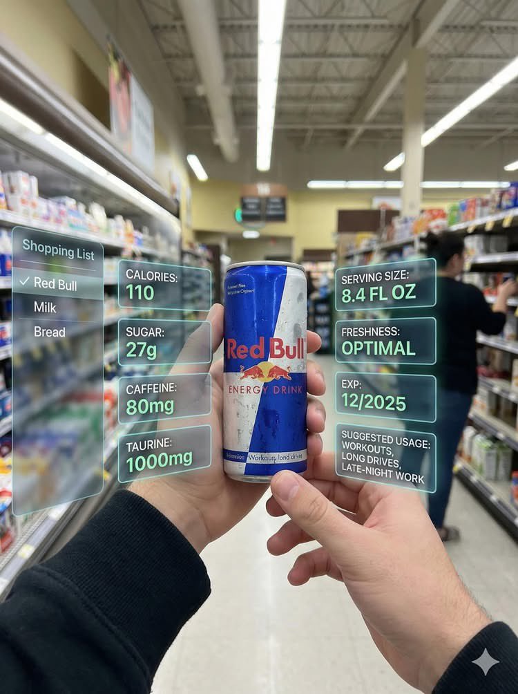 未来超市沉浸式AR智能购物体验