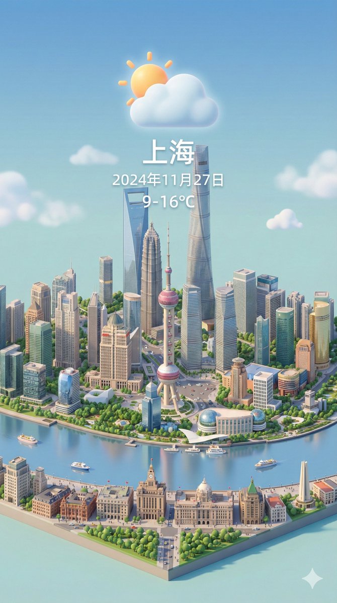 等距微缩天气景观