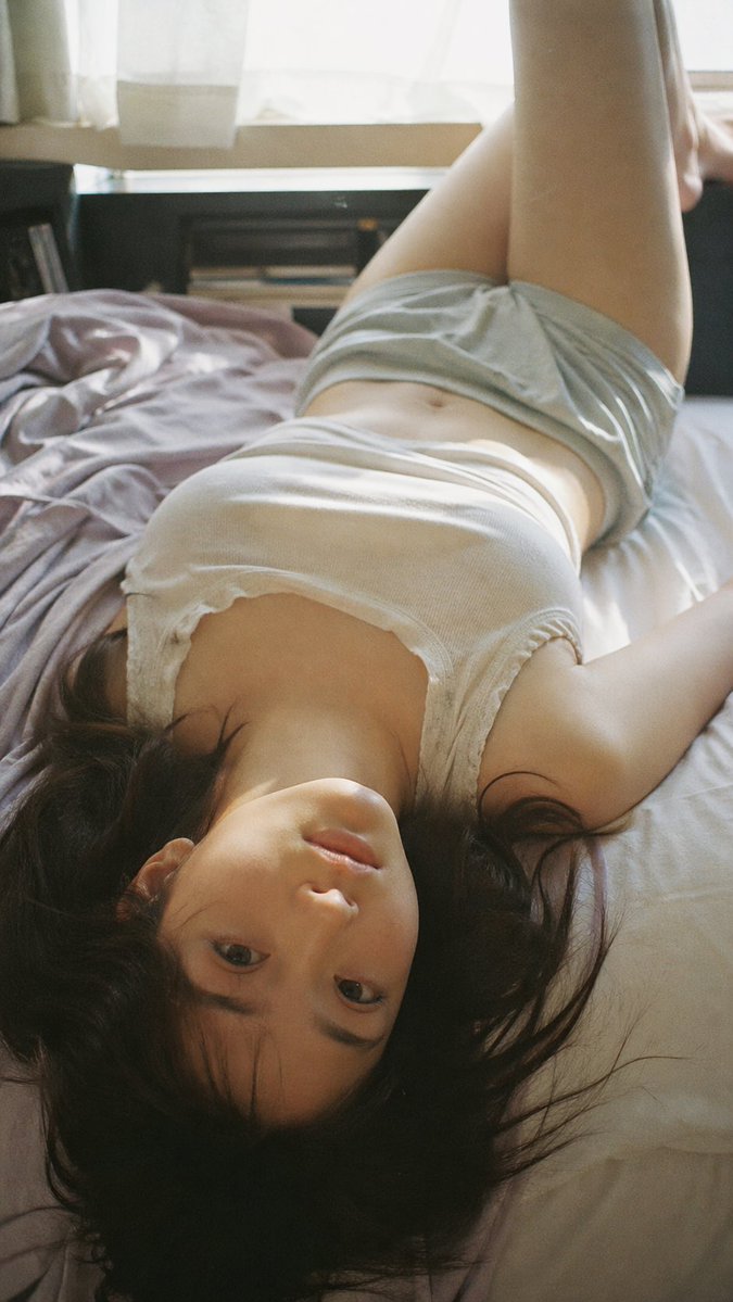 日系负片慵懒夏日倒影