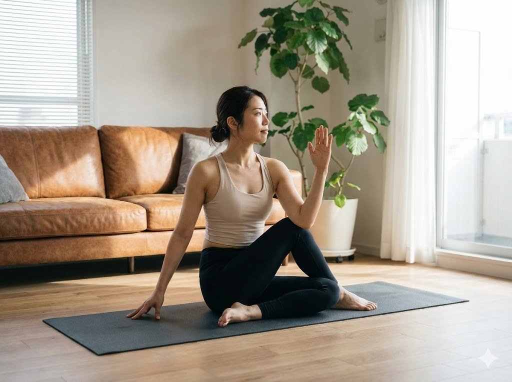 日系瑜伽少女的二十五格分镜