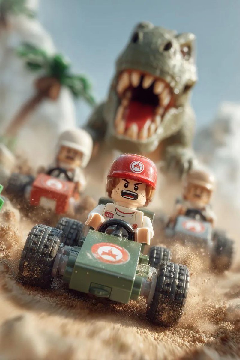 乐高探险家雪地摩托狂飙逃离北极熊