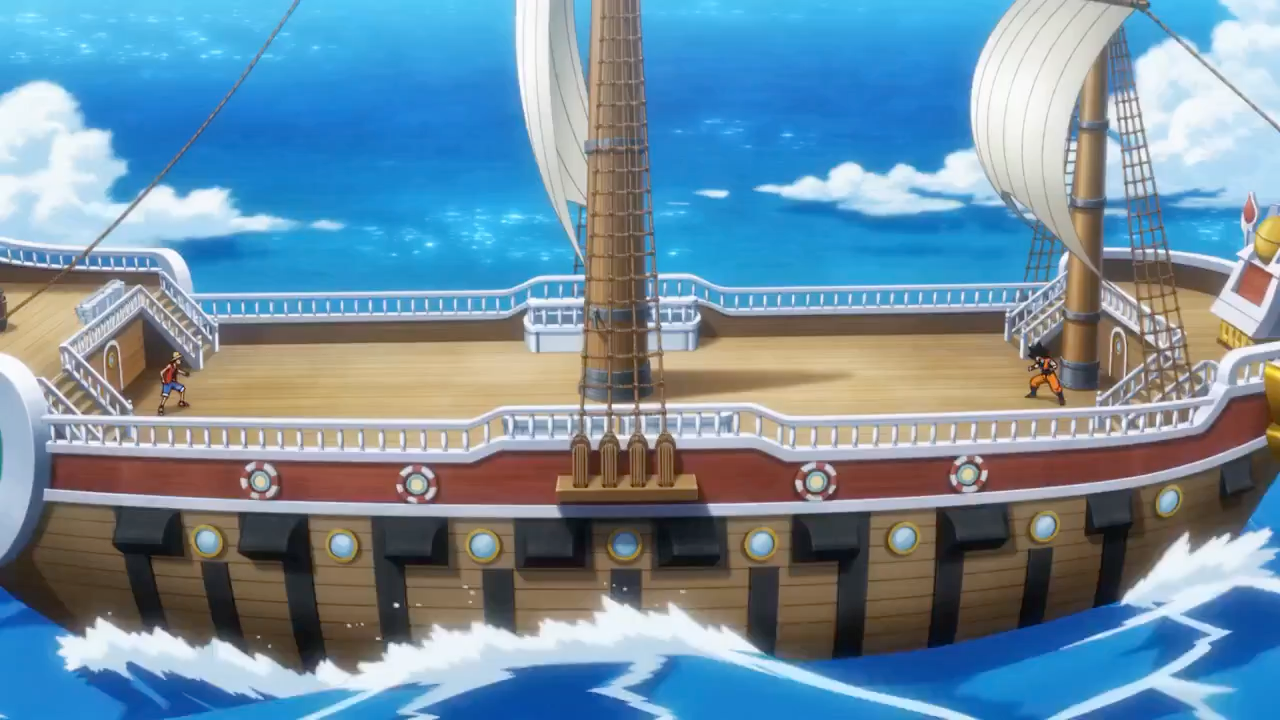 路飞悟空桑尼号巅峰对决