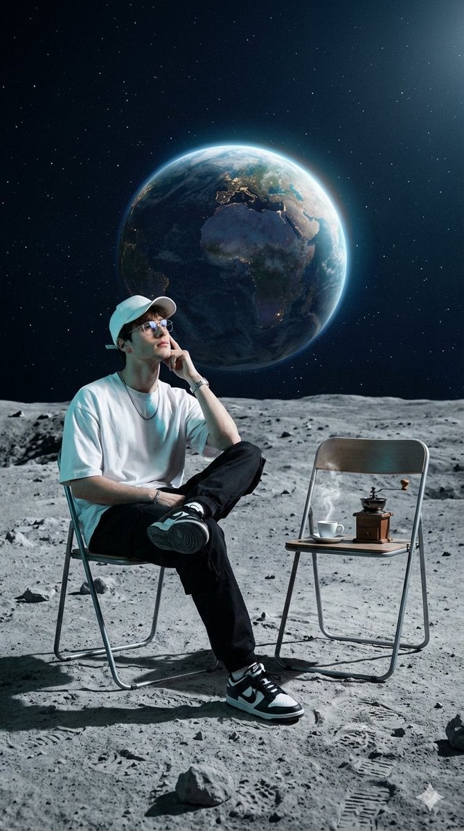 月球荒原上的极简时尚沉思