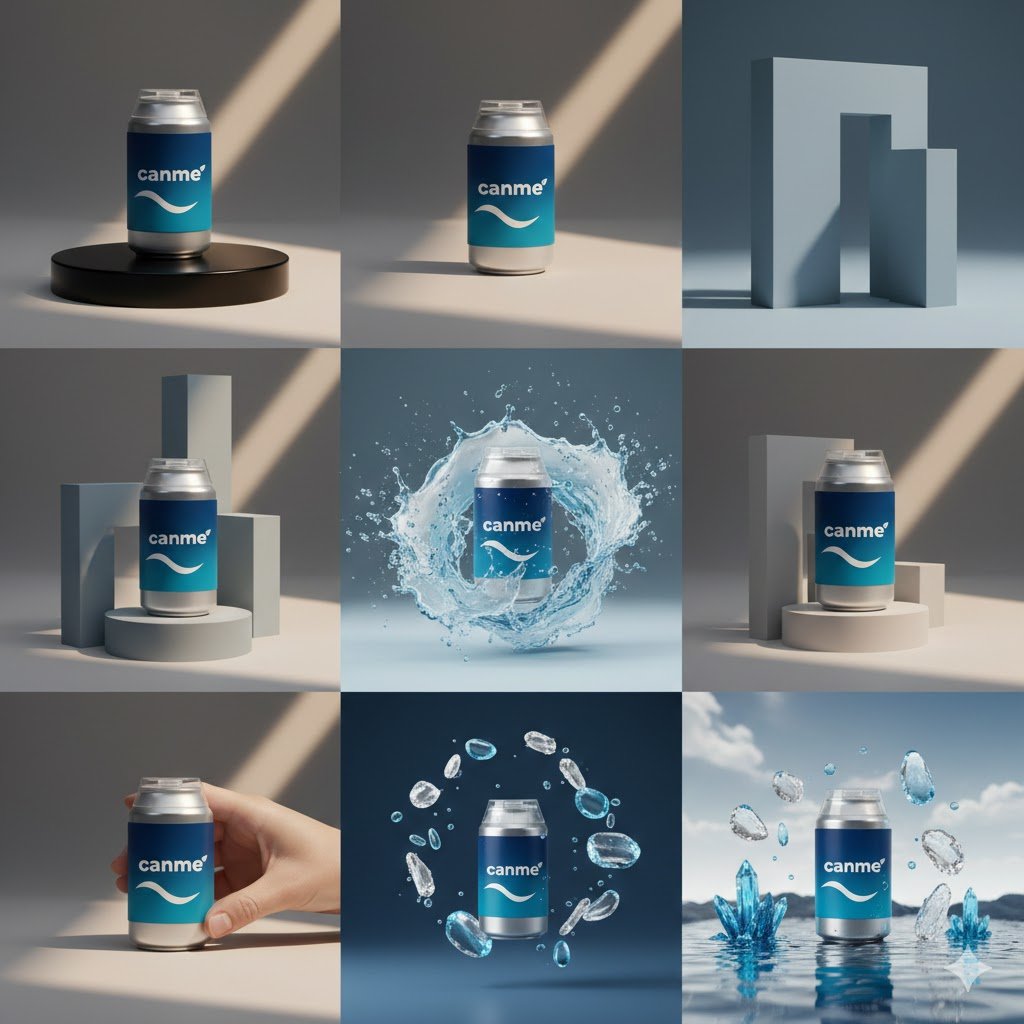 奢华质感九宫格高端商业产品大片