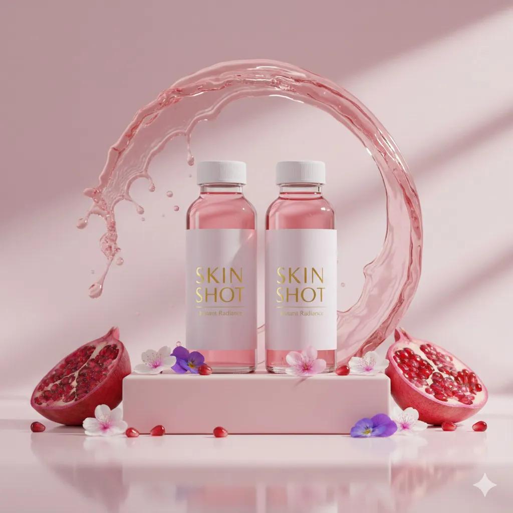 奢华极简美颜饮品商业大片