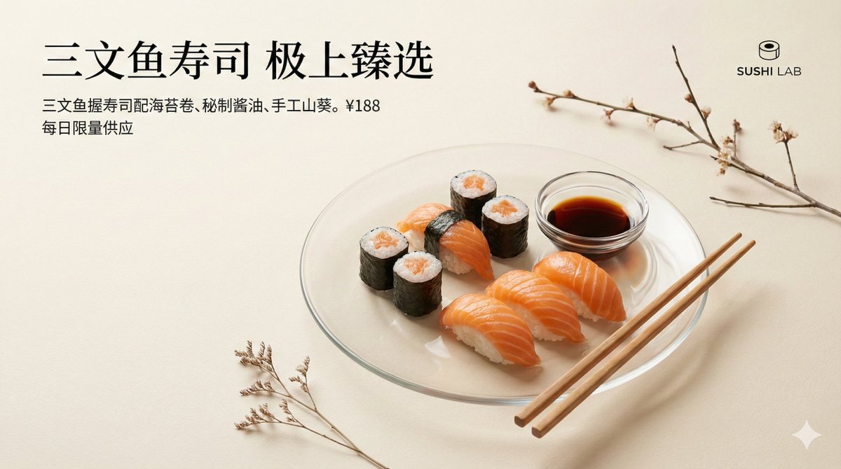 天妇罗杂志风美食摄影