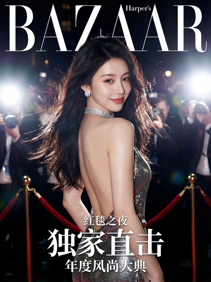 红毯之夜：时尚杂志封面