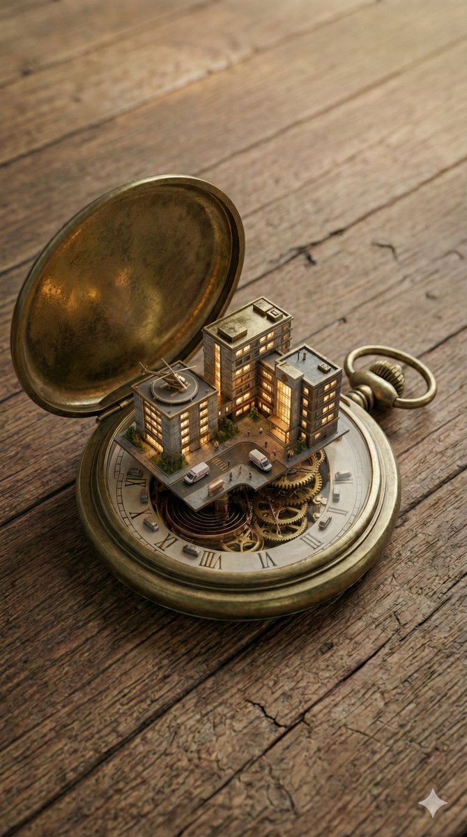 怀表齿轮间的微缩机械大都市