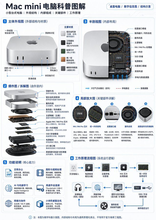 现代科技风教学科普知识卡片模板