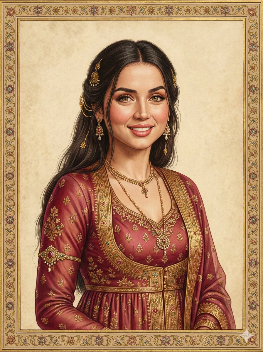 莫卧儿王朝宫廷风印度细密画艺术