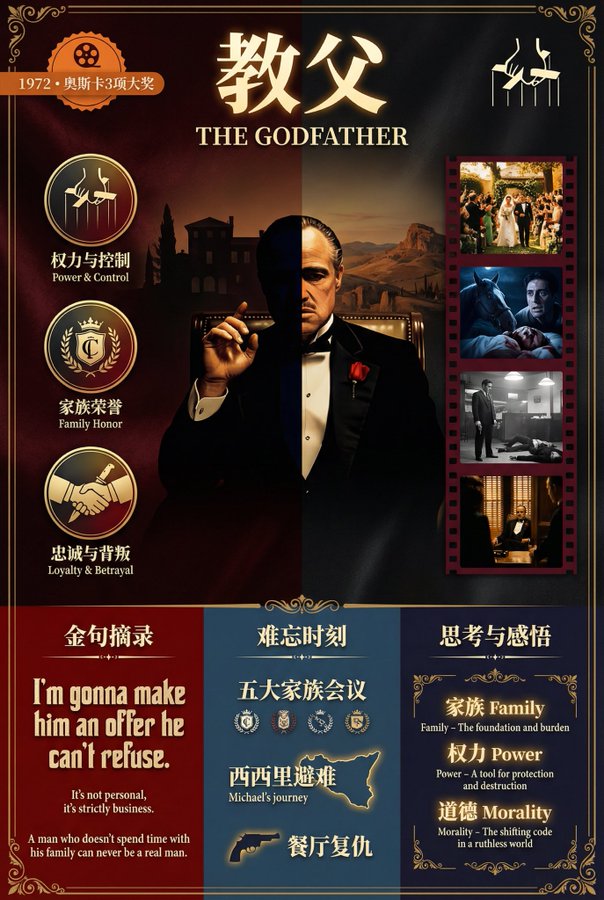 叙事感电影海报设计系统
