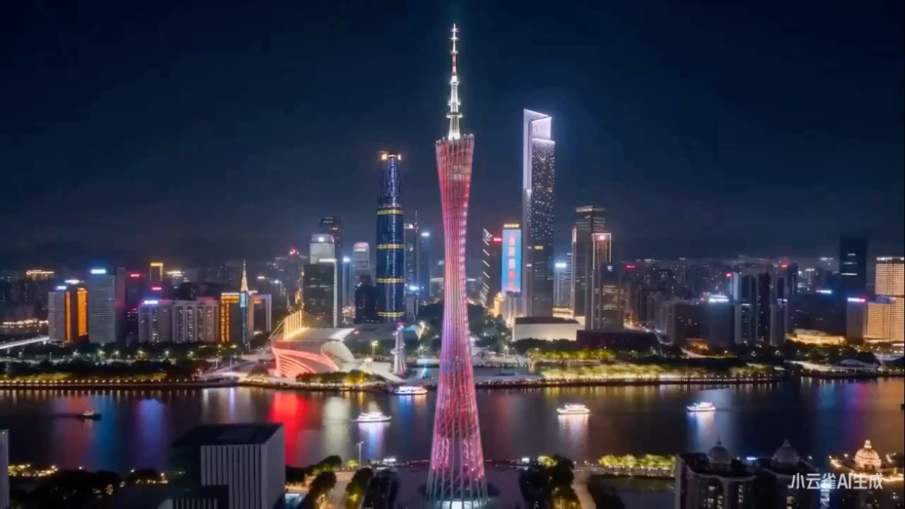 一镜穿城：新中式赛博广州群像