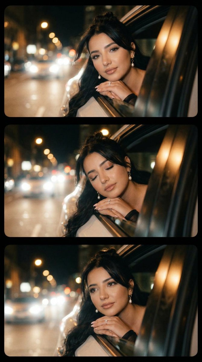 夜车窗畔的三帧微表情胶片