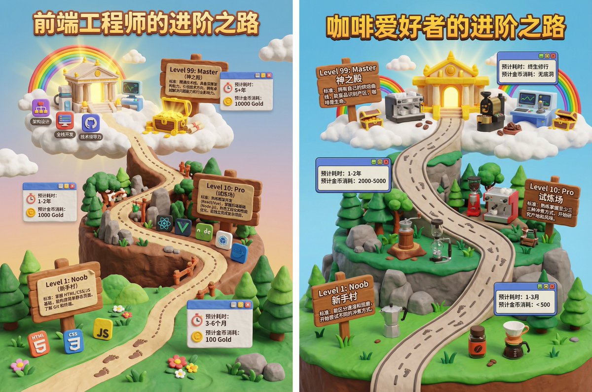 前端工程师进阶之路：3D游戏关卡地图海报