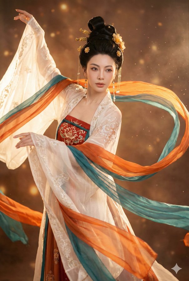 雪夜回眸：唐代女子写实摄影
