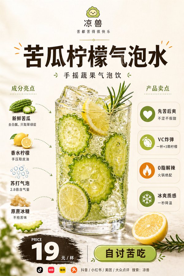 高端餐饮美食英雄说明海报