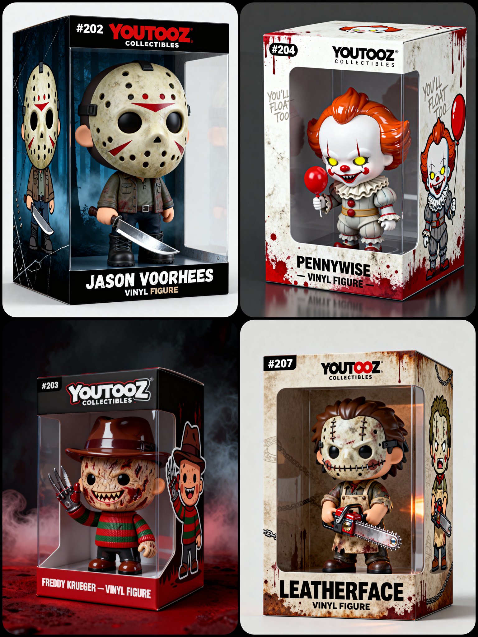 3D chibi风格乙烯基收藏品