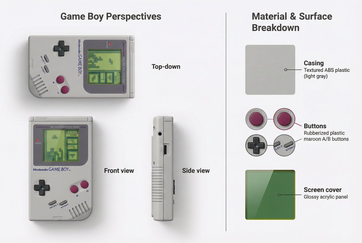 Game Boy 俄罗斯方块产品分解展示