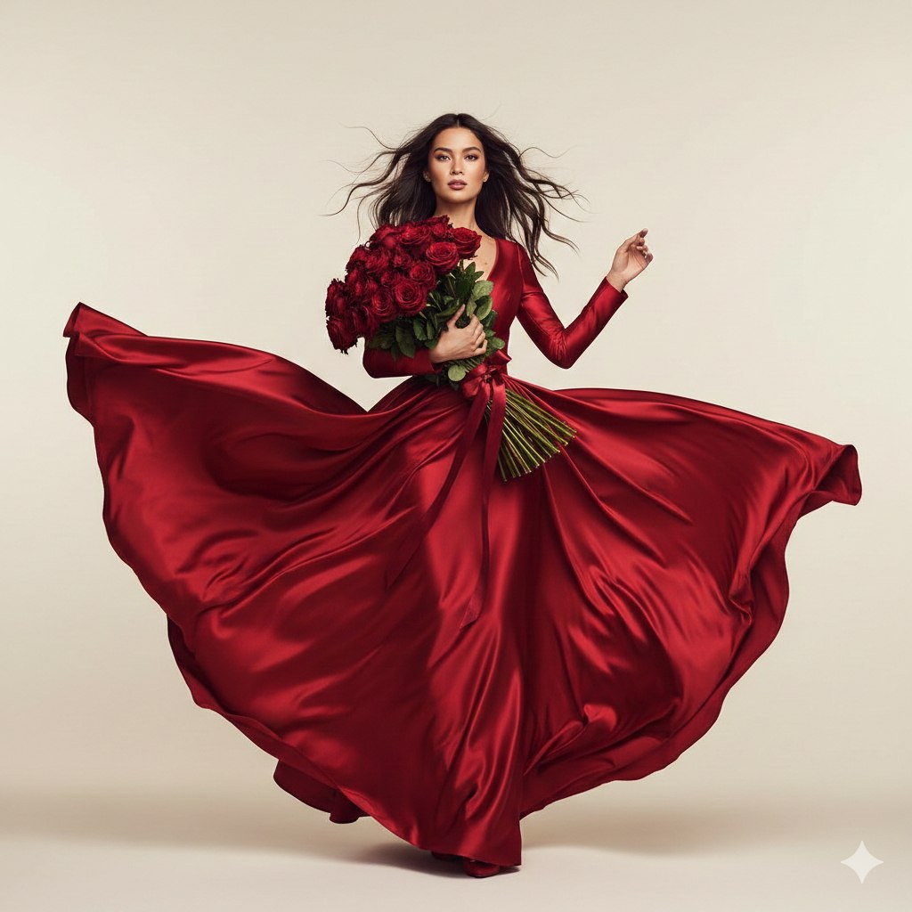 红丝绒玫瑰香水大片