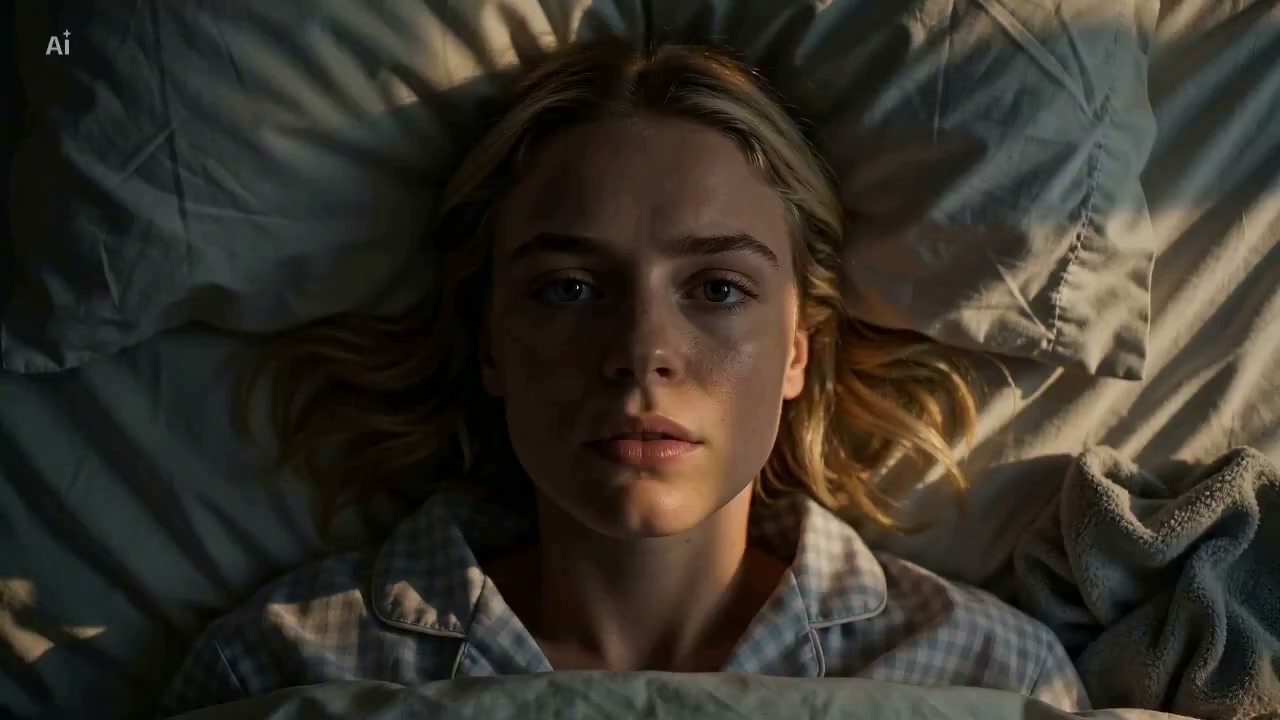 Snorricam视角下的华丽中心聚焦少女